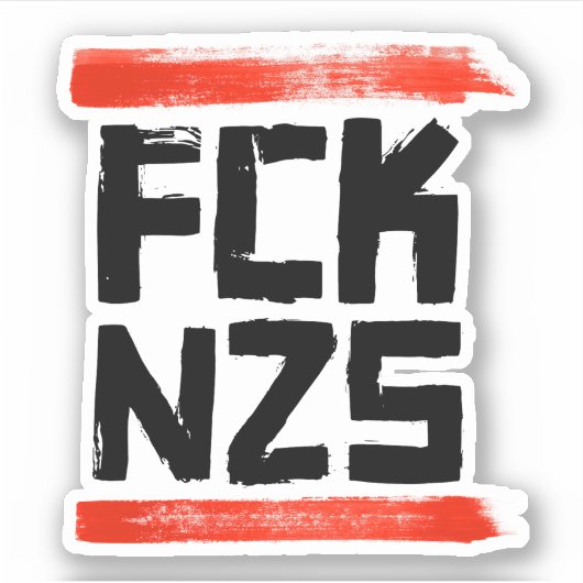 FCK NZS シール (正面)