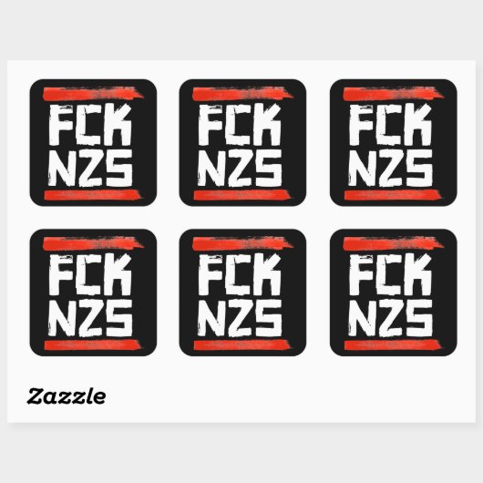 FCK NZS スクエアシール (シート)