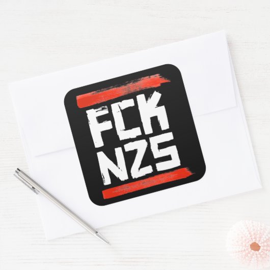 FCK NZS スクエアシール (封筒)