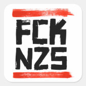 FCK NZS スクエアシール (正面)