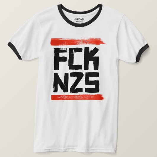 FCK NZS Tシャツ (デザイン正面)