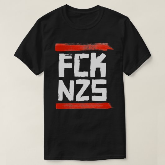 FCK NZS Tシャツ (デザイン正面)