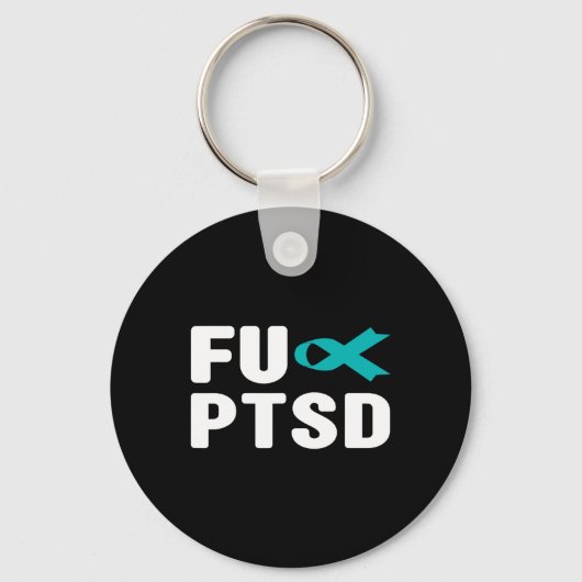 Fck Ptsd – 外傷後ストレス障害アワレ キーホルダー (正面)