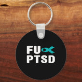 Fck Ptsd – 外傷後ストレス障害アワレ キーホルダー (正面)