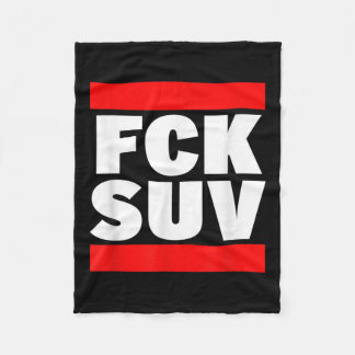 Fck SUV 気候保護 環境保護 フリースブランケット
