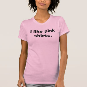 FCN -私はピンクのワイシャツを好みます Tシャツ