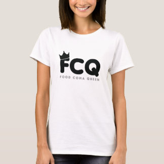 FCQ -食糧昏睡状態の女王のロゴ Tシャツ
