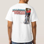 FCR WAの州トラック選手権のTシャツ Tシャツ (裏面)