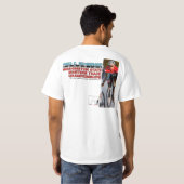 FCR WAの州トラック選手権のTシャツ Tシャツ (裏面フル)