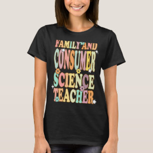 FCSファミリーおよびコンシューマーサイエンスFacs先生バック Tシャツ
