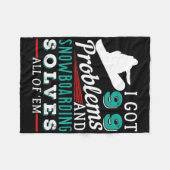 Fcs先生スケルトンハロウィーンファミリーとコンシューマー フリースブランケット (正面(横))