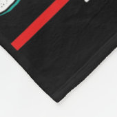 Fcs先生スケルトンハロウィーンファミリーとコンシューマー フリースブランケット (角)