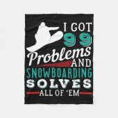 Fcs先生スケルトンハロウィーンファミリーとコンシューマー フリースブランケット (正面)