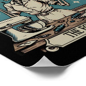 Fcs先生スケルトンハロウィーンファミリーとコンシューマー ポスター (角)