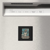 Fcs先生スケルトンハロウィーンファミリーとコンシューマー マグネット (インサイチュ (食洗機))