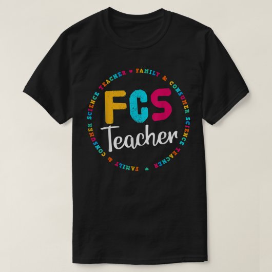 FCS先生ティー – 選択先生- FACS先生 Tシャツ (デザイン正面)