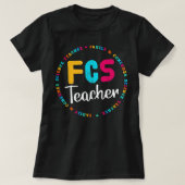 FCS先生ティー – 選択先生- FACS先生 Tシャツ (デザイン正面)