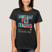 FCS Teacher Appreciation Week Back to School 2 Tシャツ (正面)