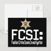 FCSI:ファッション現場調査 ポストカード (正面/裏面)
