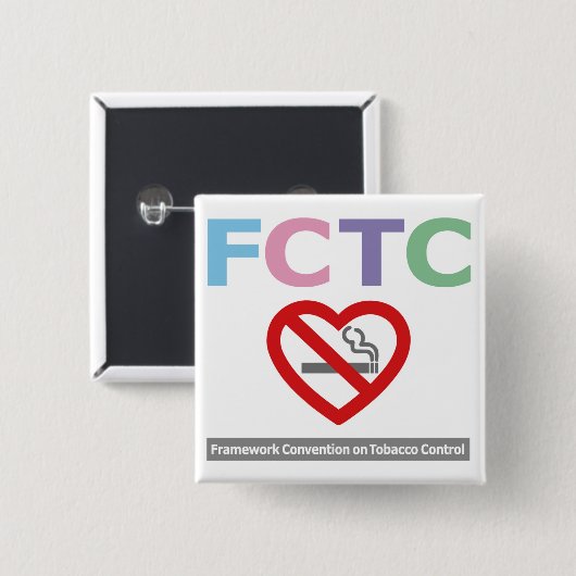 FCTC_badge no smoking 缶バッジ (正面&裏面)