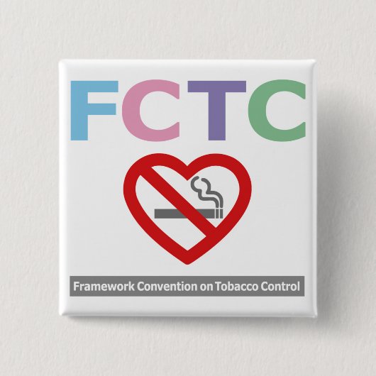 FCTC_badge no smoking 缶バッジ (正面)