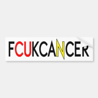 FCUKCANCER バンパーステッカー