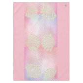 FDの人魚のテーブルクロスのサイズ60" x84" 53086A テーブルクロス (正面)