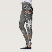 FDのSkeerie HalloweenieのレギンスXL (16) 53086K4 レギンス (左)