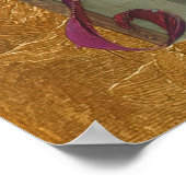 FD2サーカスピエロアート2ヴィンテージレトロカーニバルアート ポスター (角)