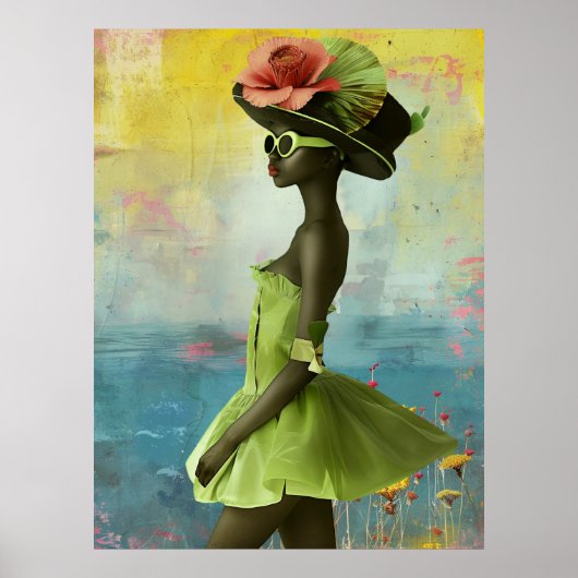 *~* FD2熱帯鮮やか黒女神25 ポスター (正面)