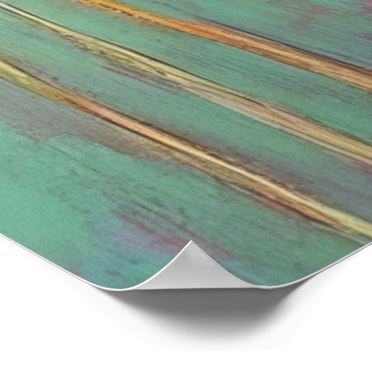 *~* FD2 11 Whimsical  Fall Girl Autumn Retro Flowe ポスター (角)