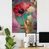 *~* FD2 18 Nouveau Fantasy Ethereal Dreamlike Post ポスター (ホームオフィス)