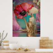 *~* FD2 18 Nouveau Fantasy Ethereal Dreamlike Post ポスター (キッチン)