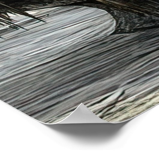 FD2 29 Enchanted Crescent Moon Goddess Poster ポスター (角)