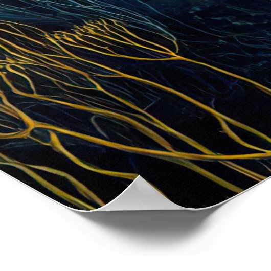 *~* FD2 7  Water Goddess Fantasy Sea Mermaid  ポスター (角)