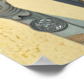 ^~* FD2 Blonde Bohemian Boho Cocktail Woman 9 ポスター (角)