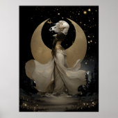 FD2 Enchanted 12 Crescent Moon Goddess Poster ポスター (正面)