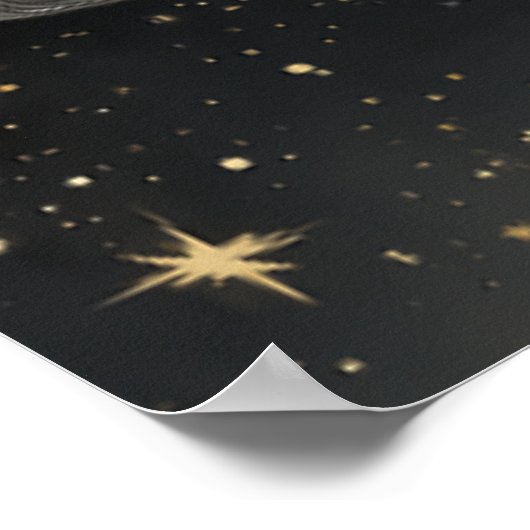 FD2 Enchanted 21  Crescent Moon Goddess Poster ポスター (角)