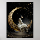 FD2 Enchanted 2 Crescent Moon Goddess Poster ポスター (正面)