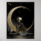FD2 Enchanted 4 Crescent Moon Goddess Poster ポスター (正面)