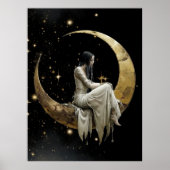 FD2 Enchanted 9 Crescent Moon Goddess Poster ポスター (正面)