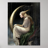 FD2 Enchanted Crescent Moon Goddess  21  Poster ポスター (正面)
