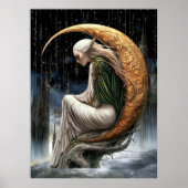 FD2 Enchanted Crescent Moon Goddess  24 Poster ポスター (正面)