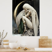 FD2 Enchanted Crescent Moon Goddess 29 Poster ポスター (キッチン)