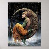FD2 Enchanted Crescent Moon Goddess 31 Poster ポスター (正面)