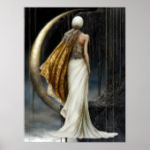 FD2 Enchanted Crescent Moon Goddess 33 Poster ポスター (正面)