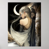 FD2 Enchanted Crescent Moon Goddess 5 Poster ポスター (正面)