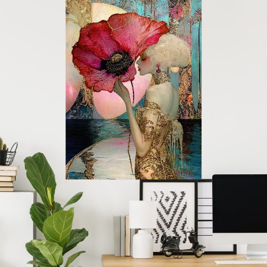 *~* FD2 Nouveau Fantasy Ethereal 18 Dreamlike Post ポスター (ホームオフィス)