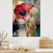 *~* FD2 Nouveau Fantasy Ethereal 18 Dreamlike Post ポスター (キッチン)