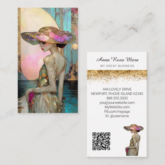 *~* *~* FD2 Nouveau Fantasy Ethereal Dreamlike 11 名刺 (正面/裏面)